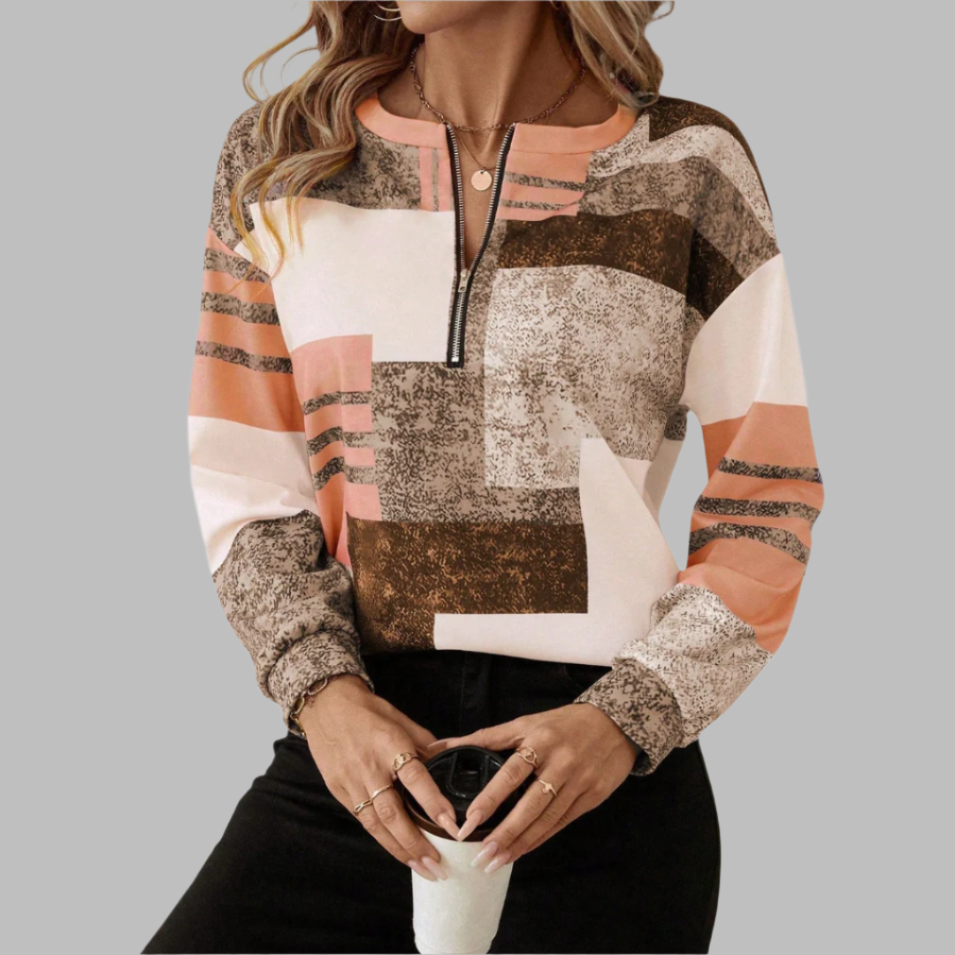 Riddle™ Elegant Half-Zip Jumper