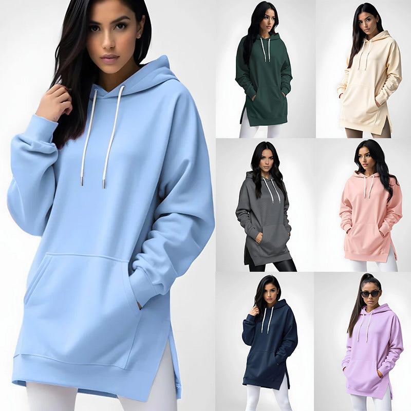 The ChillMate™ – Comfy Hoodie Dress