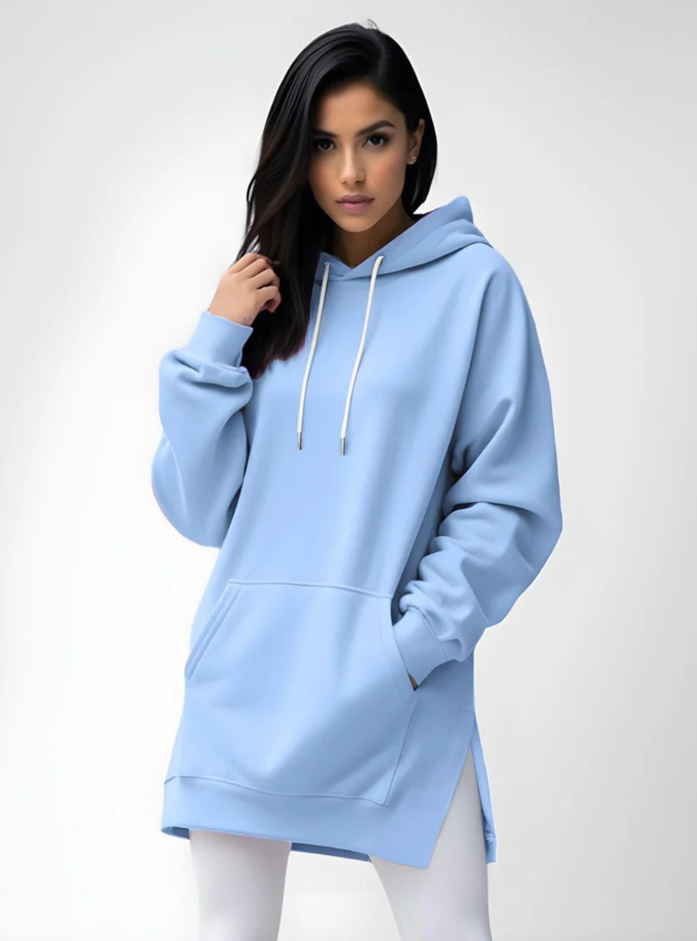 The ChillMate™ – Comfy Hoodie Dress