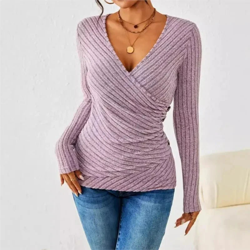 Aurelia - Tummy Tucking Long Sleeve Top