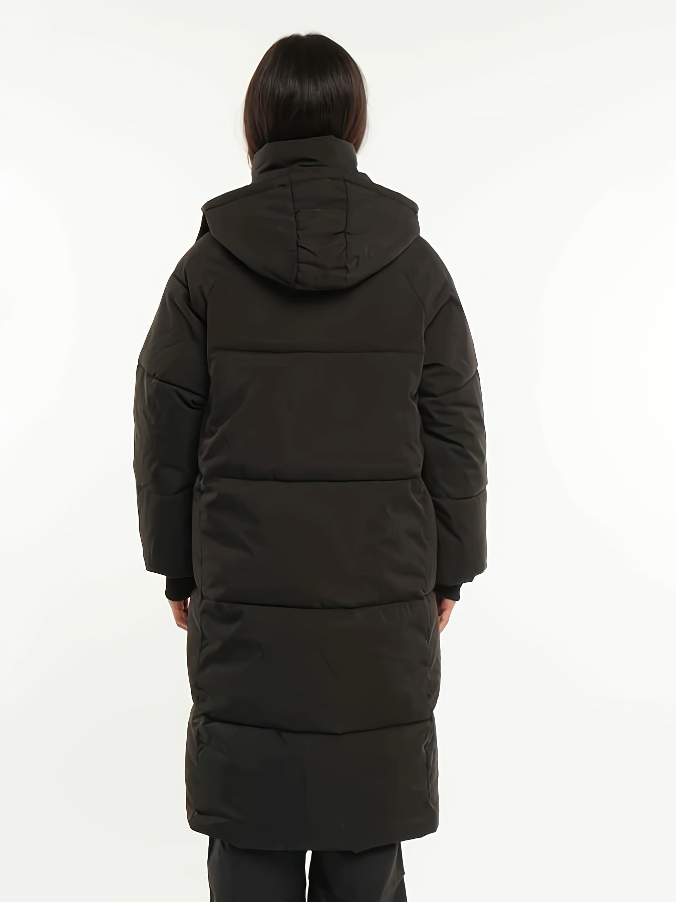 Eloise™ – Quilted Hooded Longline Puffer Coat
