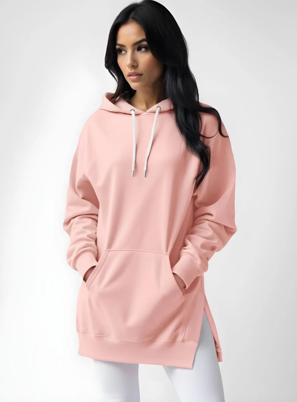 The ChillMate™ – Comfy Hoodie Dress