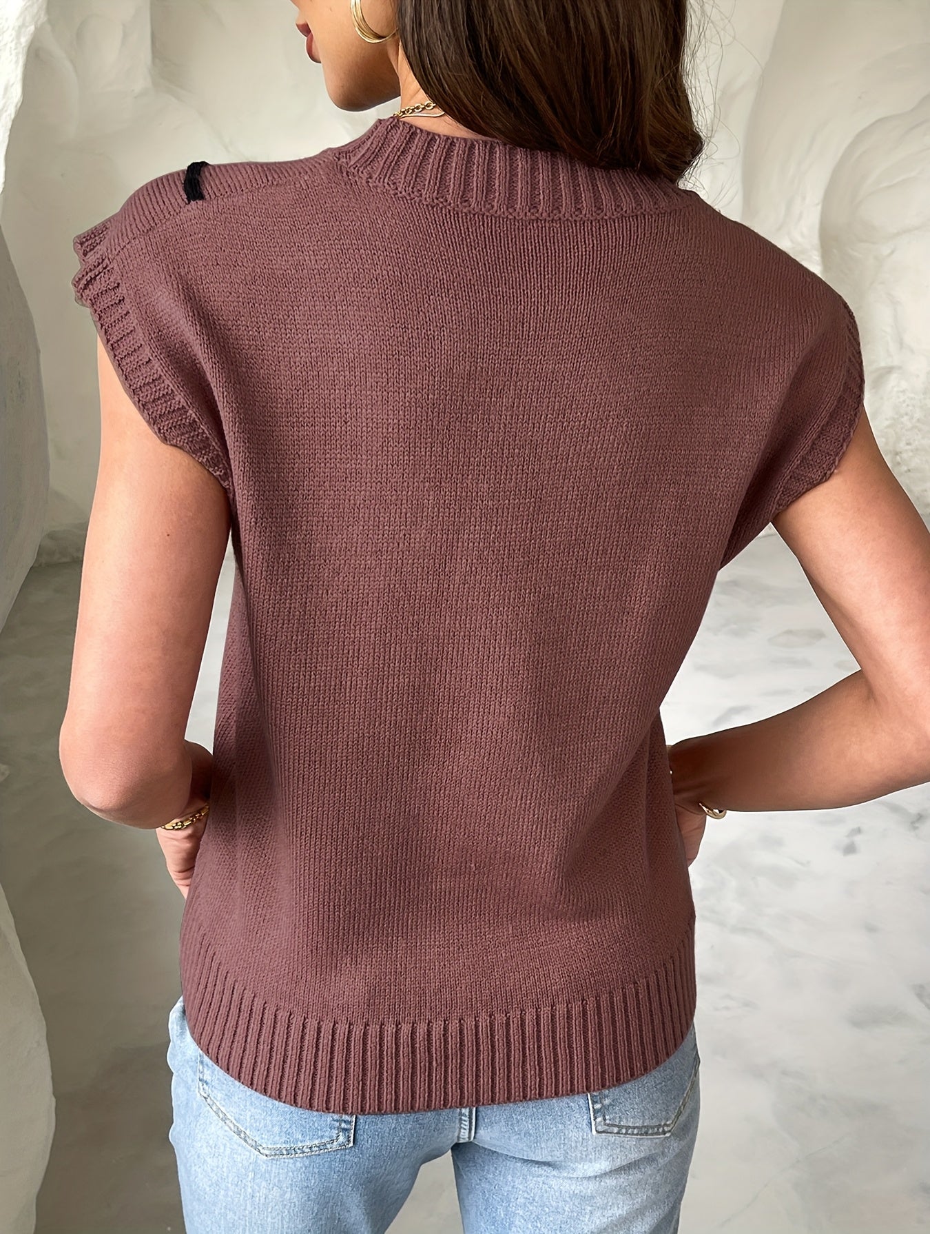 Esme™ – Plus-Size Floral Resort Knit Top