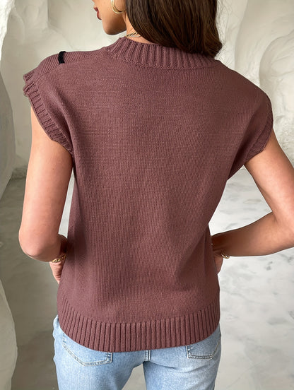 Esme™ – Plus-Size Floral Resort Knit Top