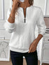 White (Black zipper)