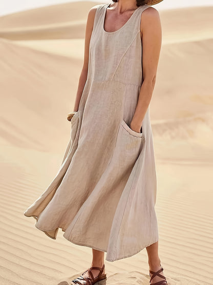 Everly Breeze™ - Sleeveless Tank Dress