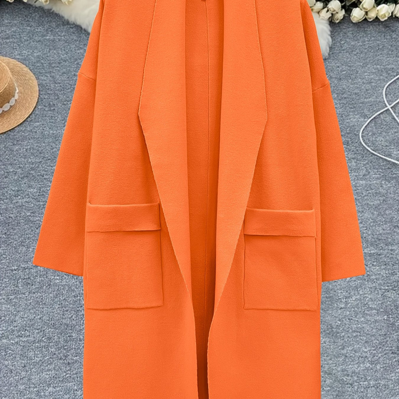 Eliza™ – Oversized V-Neck Coatigan