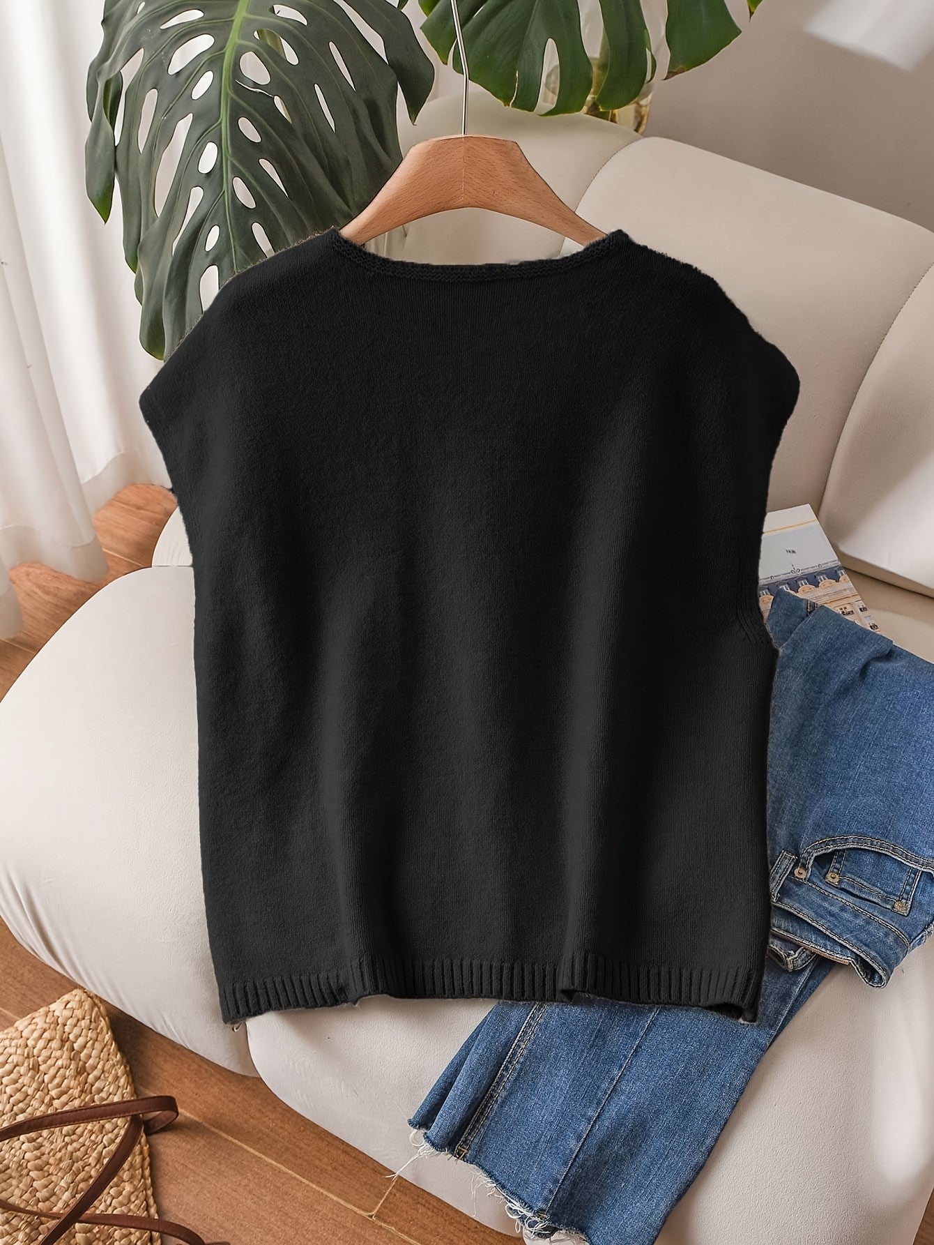 Sadie™ – Plus-Size Bow-Detail Vest Top