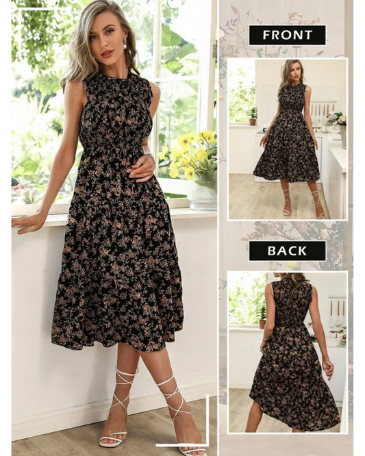 Sylva Bloom™ - Ruffle Sleeve Dress
