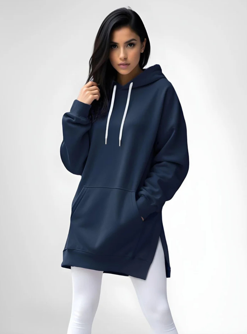 The ChillMate™ – Comfy Hoodie Dress