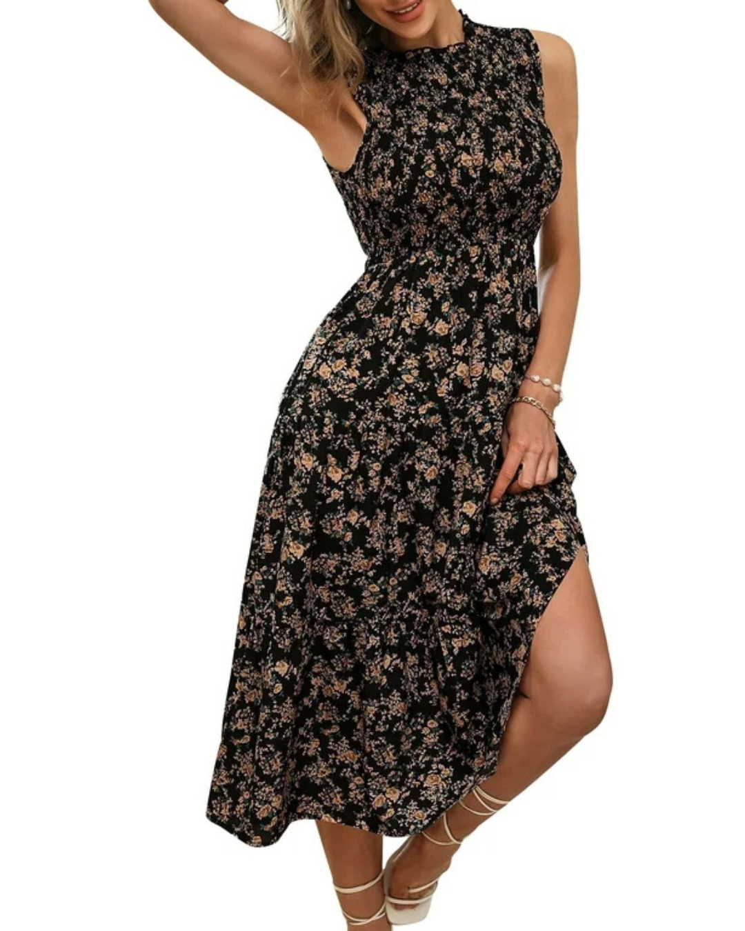 Sylva Bloom™ - Ruffle Sleeve Dress
