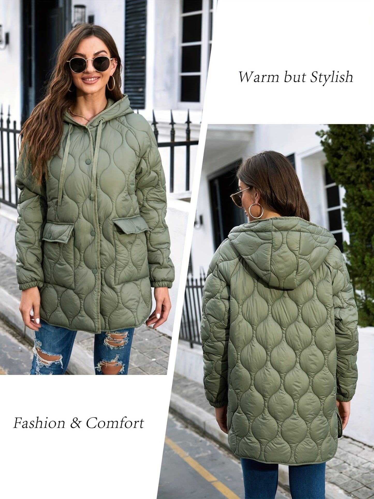 Matilda™ – Quilted Hooded Puffer Coat