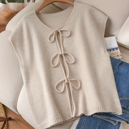 Sadie™ – Plus-Size Bow-Detail Vest Top