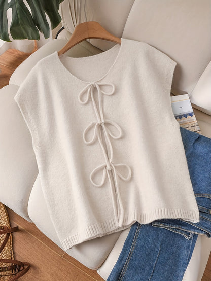 Sadie™ – Plus-Size Bow-Detail Vest Top