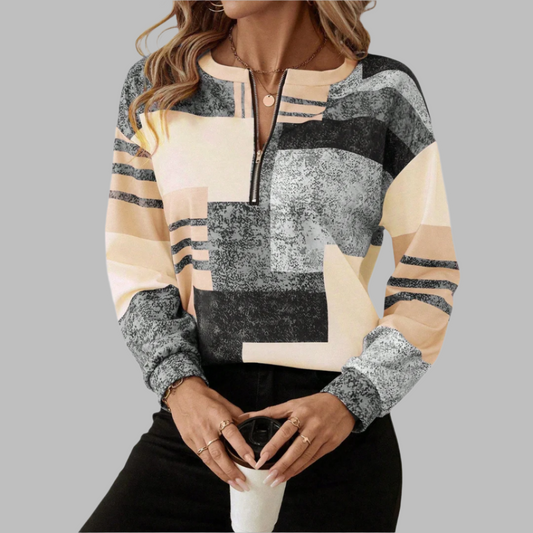Riddle™ Elegant Half-Zip Jumper