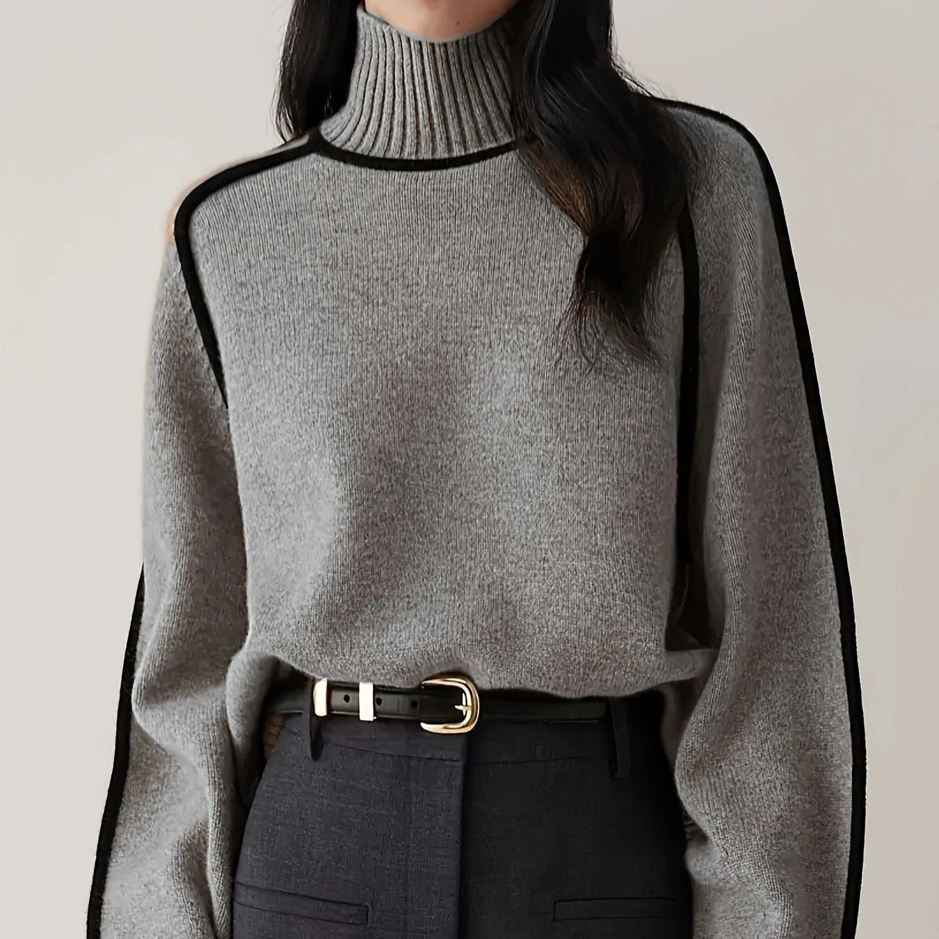 Isla™ – Ribbed Turtleneck