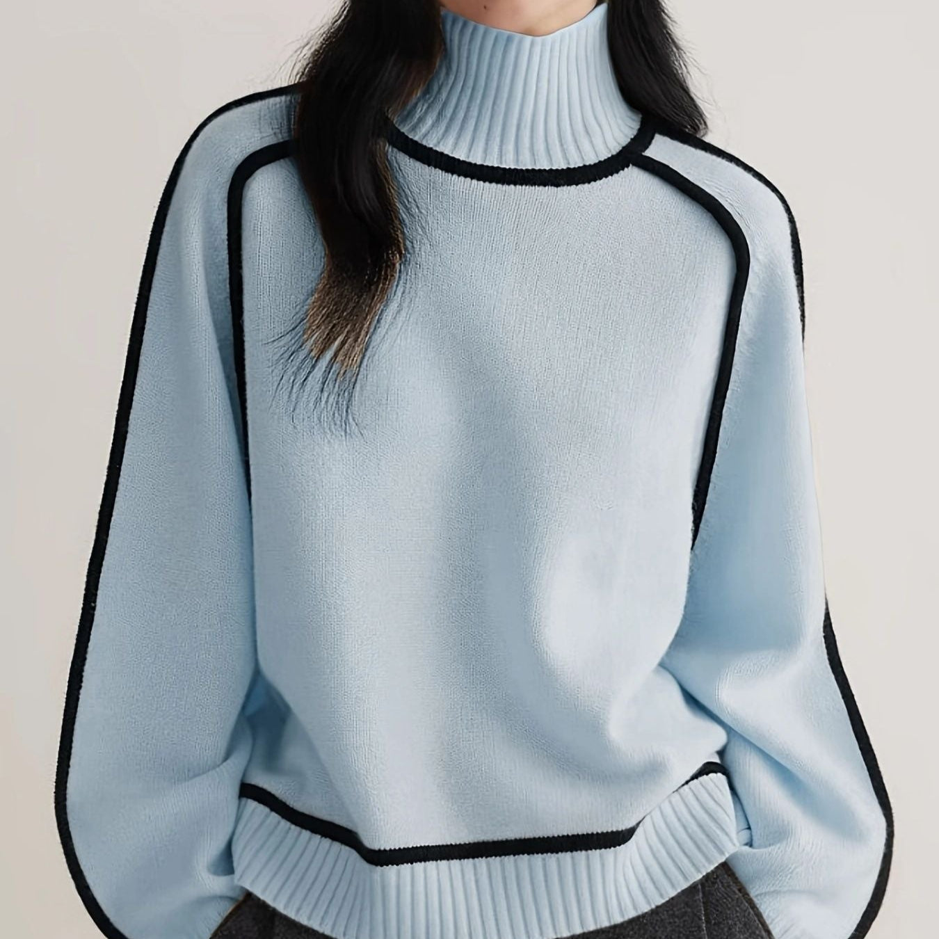 Isla™ – Ribbed Turtleneck