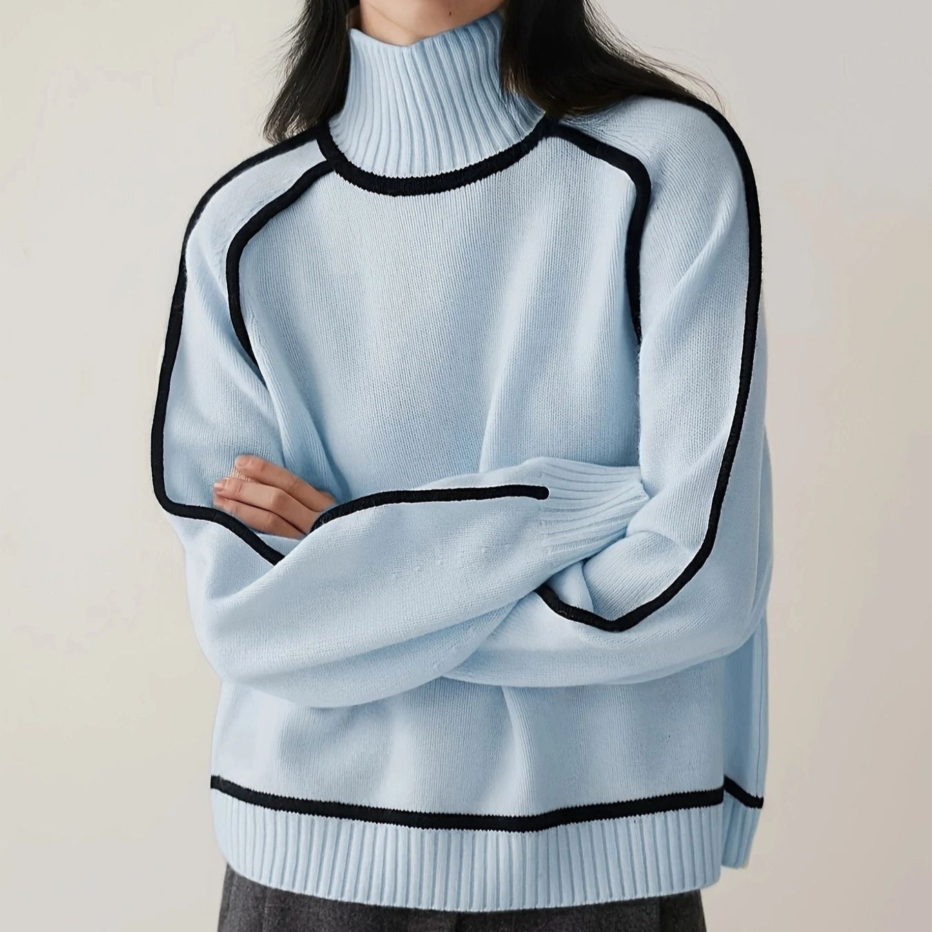 Isla™ – Ribbed Turtleneck