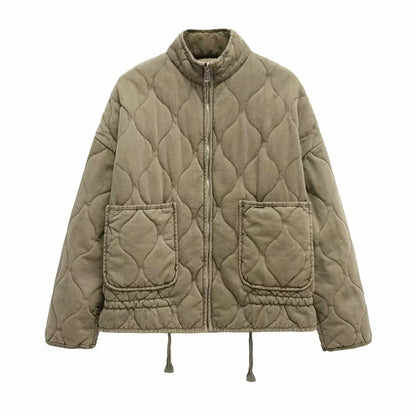 Adelise™ – Cozy Quilted Jacket with Smart Details