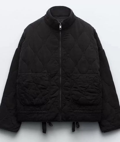 Adelise™ – Cozy Quilted Jacket with Smart Details
