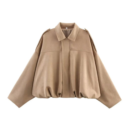 Allegra™ – Elegant Midweight Bomber Jacket