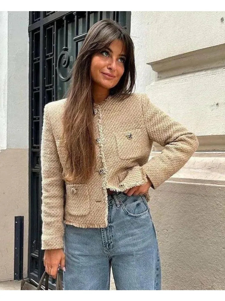 Estelle™ – Chic Textured Outerwear