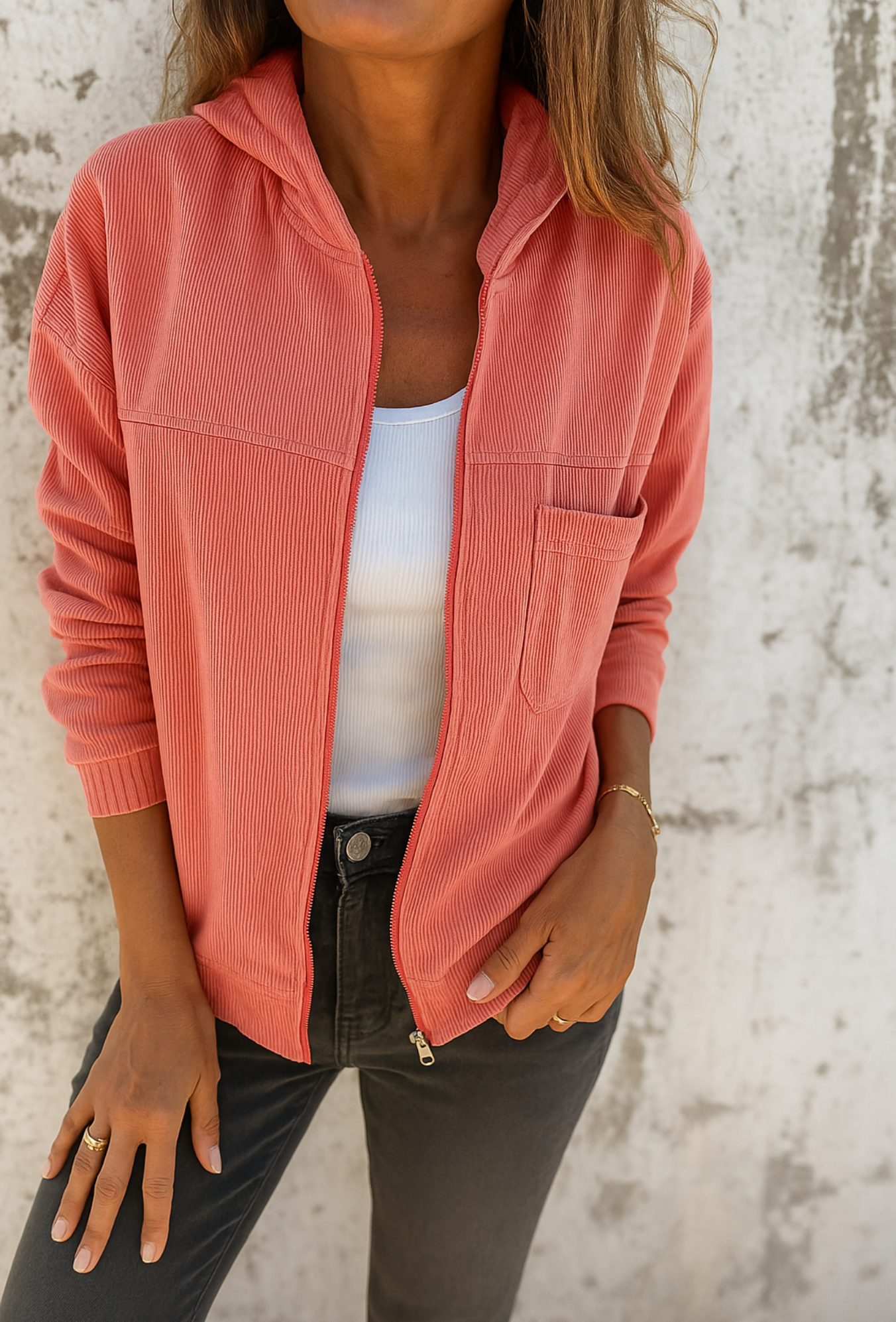 Lieve | Jacket with Zipper