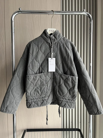 Adelise™ – Cozy Quilted Jacket with Smart Details