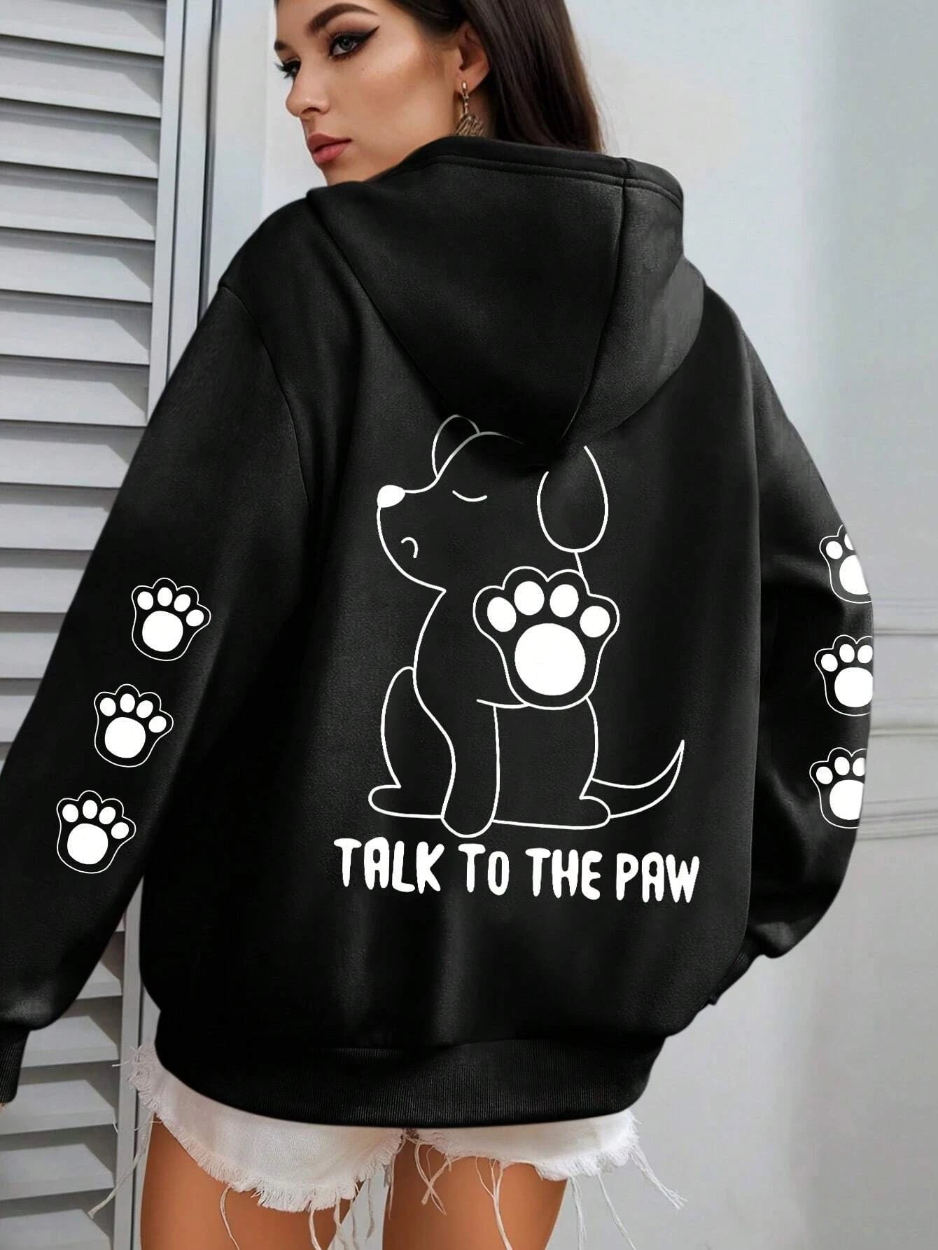 Mate, I’m Barkin’™ – Cozy Print Hoodie
