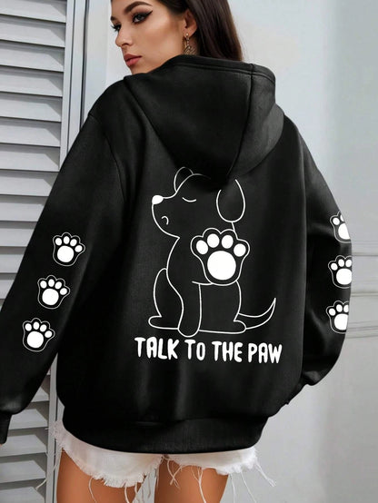 Mate, I’m Barkin’™ – Cozy Print Hoodie