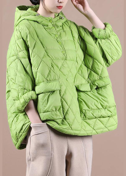 Literary Orange Plus Size Hooded Pullover Short Puffers Jackets(Free Shipping + Limited Stock)