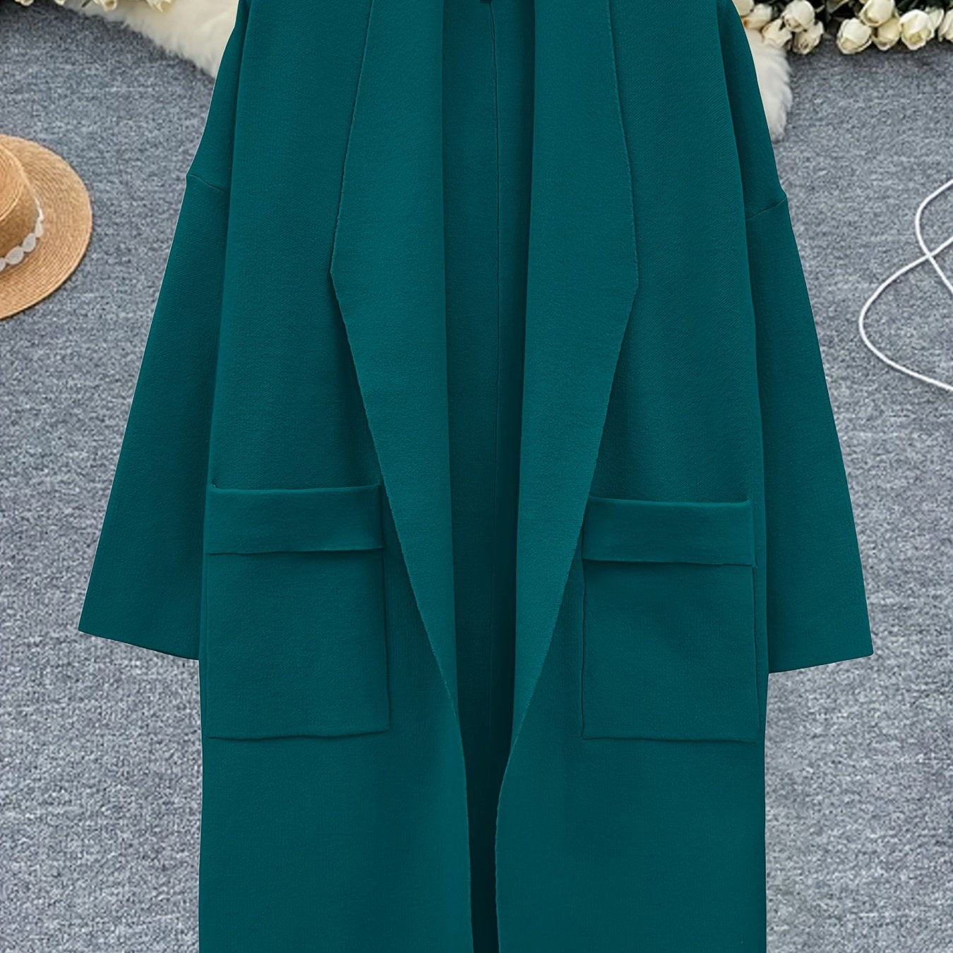 Eliza™ – Oversized V-Neck Coatigan