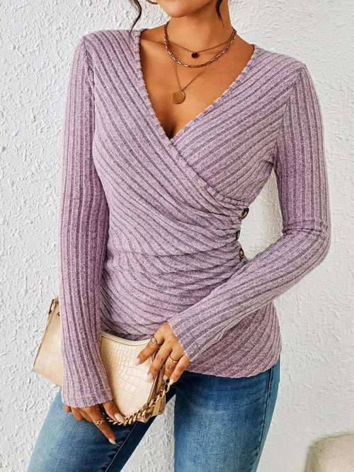 Aurelia - Tummy Tucking Long Sleeve Top