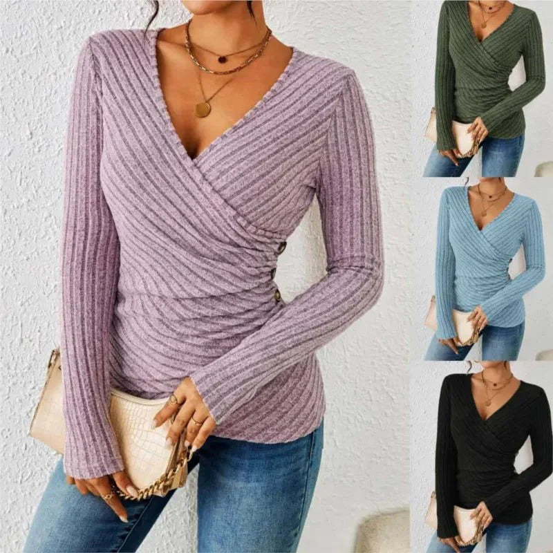 Aurelia - Tummy Tucking Long Sleeve Top