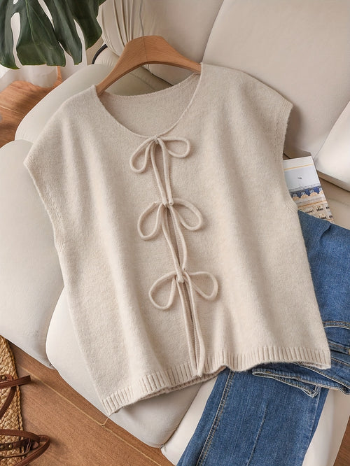 Sadie™ – Plus-Size Bow-Detail Vest Top