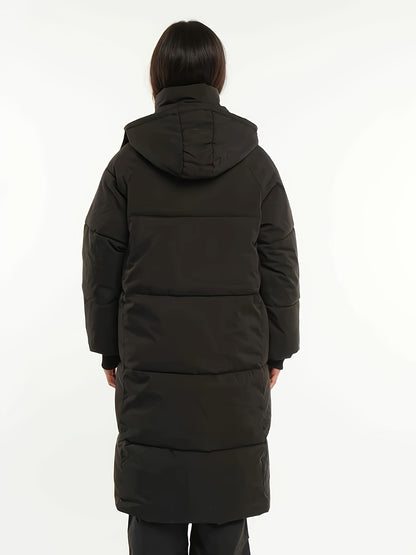 Eloise™ – Quilted Hooded Longline Puffer Coat