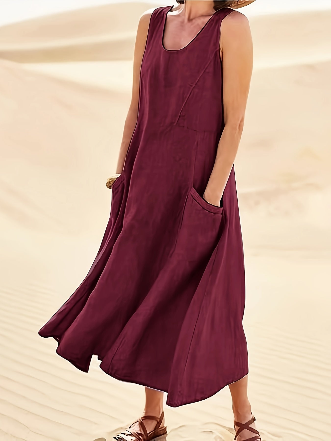 Everly Breeze™ - Sleeveless Tank Dress