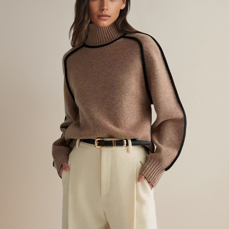 Isla™ – Ribbed Turtleneck
