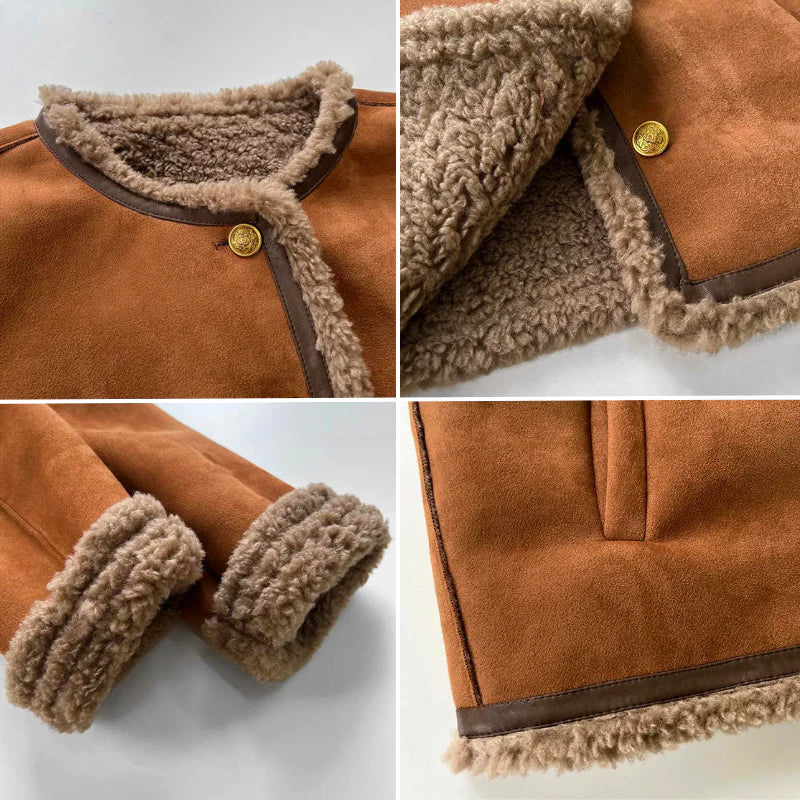 Sienna™ – Cozy Sheepskin Wrap