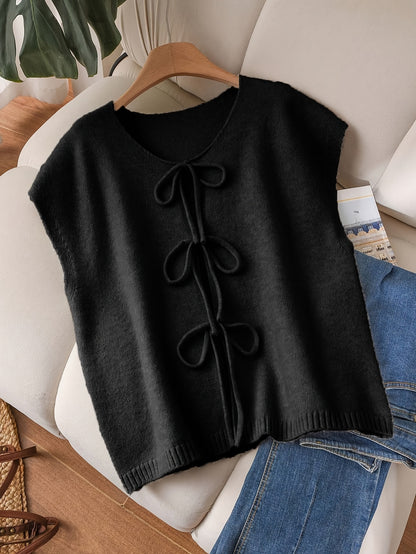 Sadie™ – Plus-Size Bow-Detail Vest Top