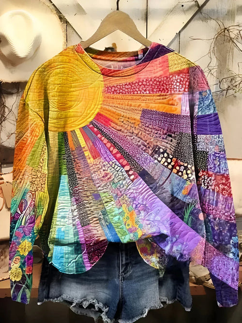 Alana™ - Cheerful and Colorful Women's Sweater